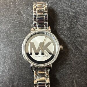 Dress Watch:  Michael Kors Silver Watch